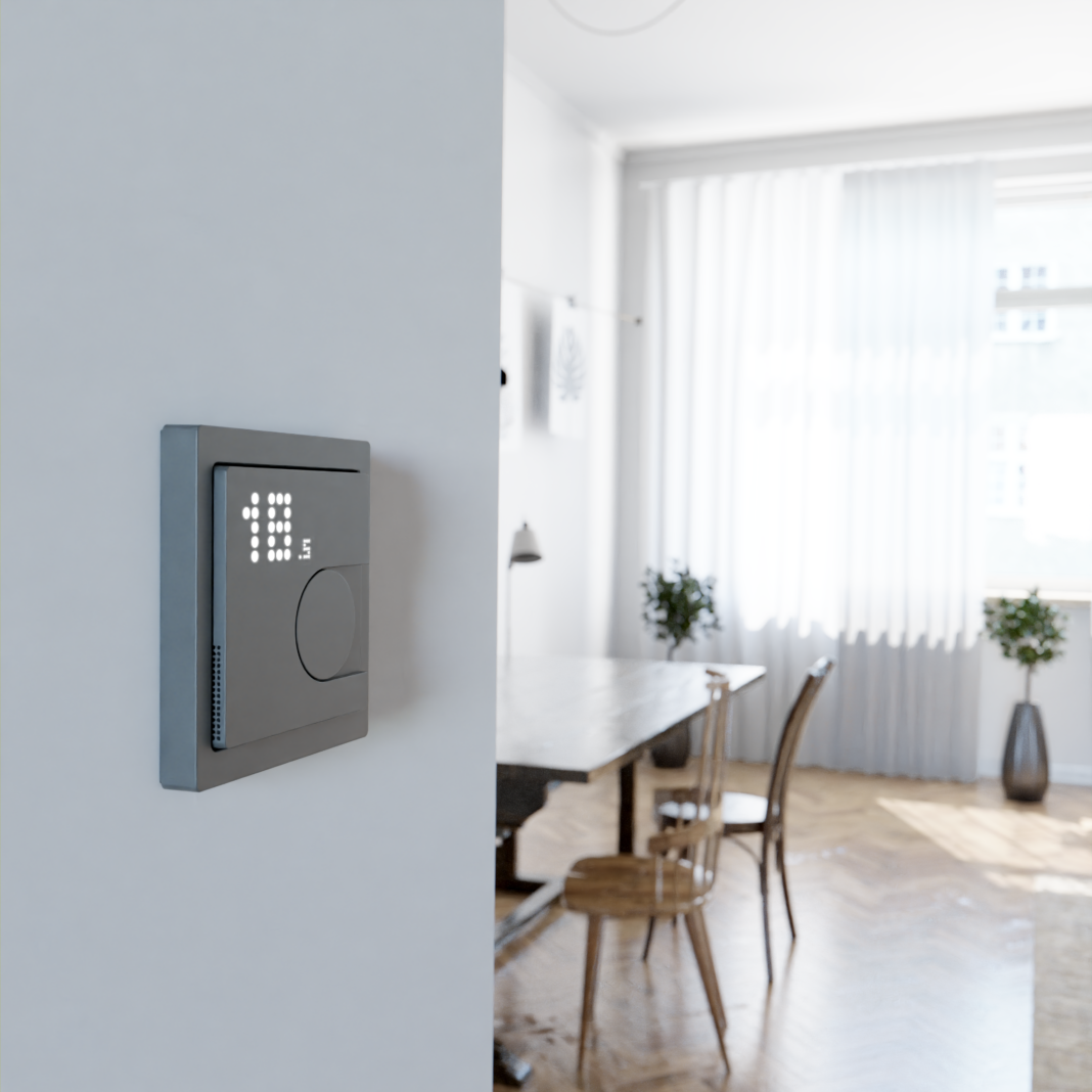 Unterputz Thermostat_SystemD_schwarz