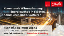 Fokusthema Kommunale Wärmeplanung: Die Danfoss Fernwärme-Konferenz 2024