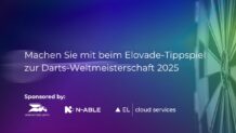 One Hundred and Eighty! Elovade startet das Channel-Tippspiel zur Darts-WM 2025