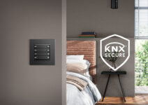 L’entière flexibilité en toute sécurité: avec le poussoir KNX RGB Secure de Feller