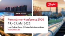 Danfoss Fernwärme-Konferenz 2026: Transformation, Abwärmenutzung und Best Practices