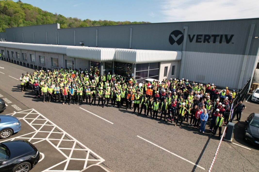 Vertiv facility in Letterkenny, County Donegal, Ireland.