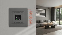 Feller AG bringt neue Display-Raumtemperatursensoren für Wiser by Feller auf den Markt